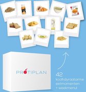 Proteïne Dieet Starterspakket | Week 2 | 42 Koolhydraatarme Maaltijden + Shakebeker | Geschikt voor Vegetariërs | Snel & makkelijk afvallen