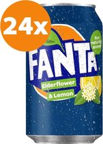 Fanta Elderflower & Limoen DK 24x33cl