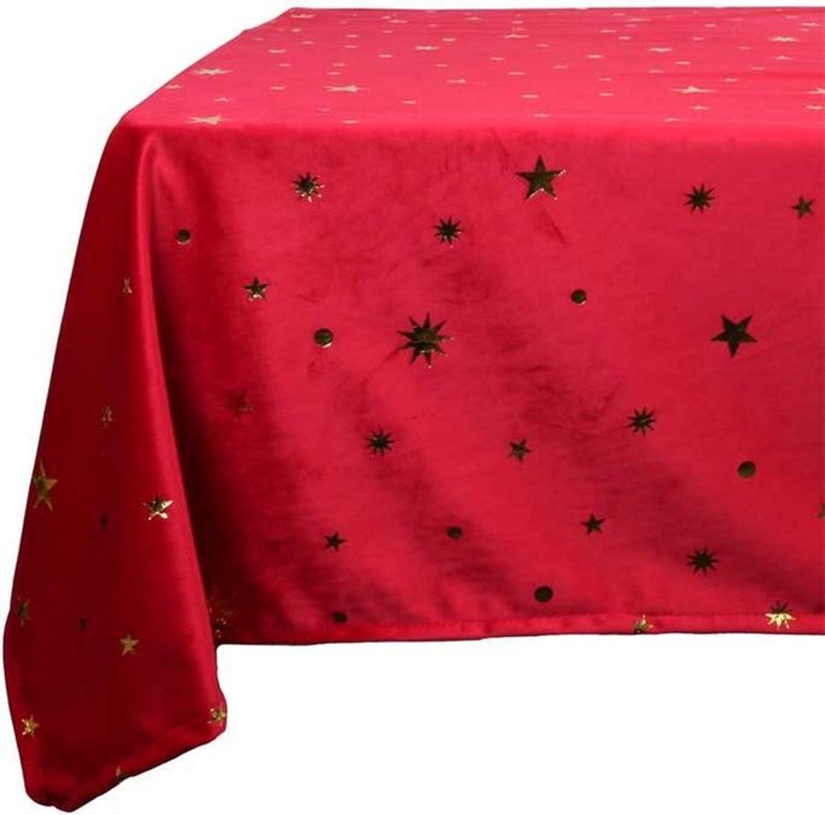 Unique Living | Tafelkleed Xmas night 150x250cm red
