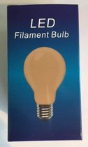 Gloeilicht Filament LED lamp A60 6W Flame grote fitting E27 2200K Dimbaar