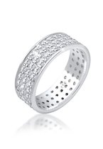 Elli Dames Ring damesring met kristallen in 925 sterling zilver