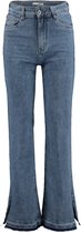 Liza high split flared jeans