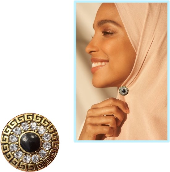 thumbnail: 4 Stuks Hijab Magnetische Pins - Sterke Pinless Broche Voor Sjaals En Kleding