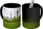 Magische Mok - Foto op Warmte Mok - New York - Skyline - Central Park - 350 ML