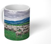 Mok - Schapen - Natuur - Gras - 350 ML - Beker