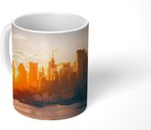 Mok - New York - Skyline - Zon - 350 ML - Beker