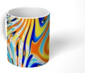 Mok - Kunst - Lijn - Psychedelisch - 350 ML - Beker