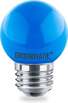 Groenovatie E27 LED Lamp G45 1.5W Blauw