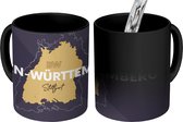 Magische Mok - Foto op Warmte Mok - Kaart - Baden-Württemberg - Duitsland - 350 ML