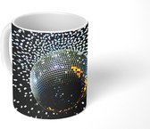 Mok - Een discobal aan het plafond - 350 ML - Beker