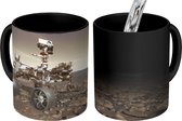 Magische Mok - Foto op Warmte Mok - Mars - NASA - Mars Rover - 350 ML