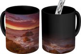 Magische Mok - Foto op Warmte Mok - Een zonsondergang boven Big Sur in Amerika - 350 ML