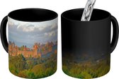 Magische Mok - Foto op Warmte Mok - Carcassonne - Bomen - Frankrijk - 350 ML