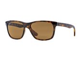 Ray-Ban RB4181 710/83 - zonnebril - Tortoise / Bruin Klassiek B-15 - Gepolariseerd - 57mm