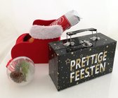 Kerstschoen met 'Prettige Feesten' koffertje | Kerstmis | LOTUS | Celebrations | Kerstcadeau