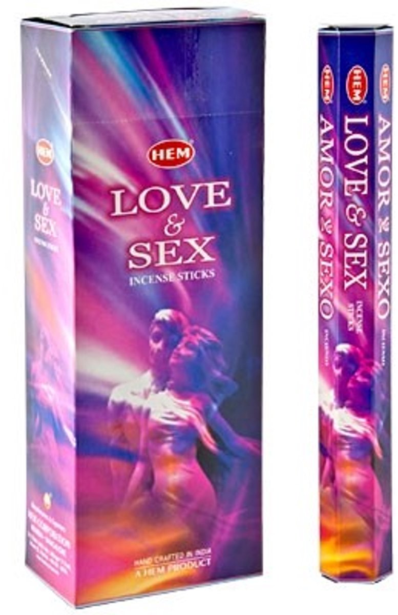 HEM Wierook Love and Sex (6 pakjes) Multicolor