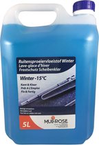 *** NIEUW IN ONS PROGRAMMA***  Ruitenwisservloeistof - All Seasons geschikt voor temperaturen tot -40 graden Celsius - geleverd in jerrycan inhoud 5 liter geproduceerd met streeploos opdrogen