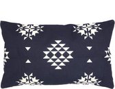 Aztec Kussenhoes Diego | Scandinavisch | Zwart | Rechthoekig | 30 x 50 cm |  Exclusief binnenkussen