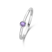 Violet Hamden Venus Dames Ring Zilver - Zilverkleurig - 15.25 mm / maat 48