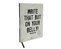 Schrift - Notebook - Lijntjes - Hardekaft - Make That The Cat Wise – A5