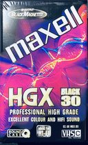 MAXELL VIDEOCASSETTE HGX VHS-C