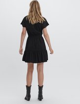 Vero Moda VMPHILIPPA SS SHORT DRESS WVN GA Dames Black - Maat M