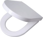Bol.com Tiger Memphis - Toiletbril met deksel - Duroplast Wit aanbieding