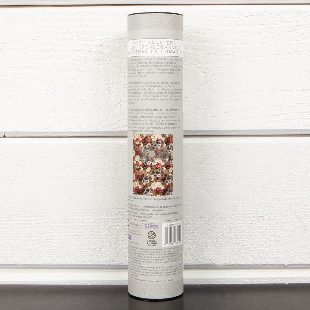 Redesign- decoratie transfer- Tea Rose Garden