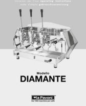 La pavoni Espresso Machine  Diamante DIA3S lt. 22,5