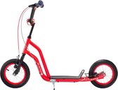 Kinder step met 12’’ luchtbanden – dubbele V-brake – rood