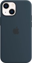 APPLE siliconen hoesje voor iPhone 13 mini met MagSafe - Abyss Blue