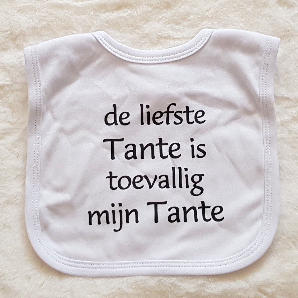 Goedkoopste Baby slabbetje cadeau tekst tante zwangerschap bekendmaking aankondiging voor de liefste aanstaande geboorte gaat worden jullie worden zwangerschapsaankondiging
