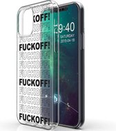 iMoshion Design voor de iPhone 12, iPhone 12 Pro hoesje - Quote - Transparant