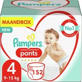 Pampers Premium Protection Pants Luierbroekjes - Maat 4 - Maandbox - 152 luierbroekjes - Voordeel