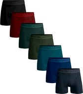 Muchachomalo Solid Onderbroek - Mannen - zwart - blauw - rood - groen