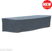 Cortonic Tuinmeubelhoes - Tuinmeubelen Beschermhoes - Zeildoek - Stormbestendig - 100% Garantie