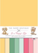 The Paper Boutique Kleur Papier - Puppy - 8x3 vellen - A4