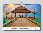 Maladiven kalender 2023 | 35x24 cm | jaarkalender 2023 | Wandkalender 2023