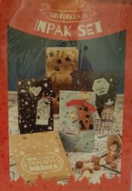 Sinterklaas Inpak Set - Inpakset Sint - Cadeau zakjes - Stickvel Sint - Cadeau labels - Sint Cadeau Set