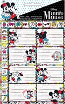 Disney Etiketten Minnie Mouse Junior Papier Wit 16 Stuks