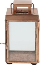 Non-branded Lantaarn Khalid 14 X 8 Cm Staal/nikkel Koper