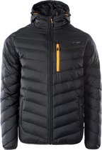Elbrus Fannar Gewatteerde Jas Outdoorjas - Maat XL  - Mannen - zwart - geel