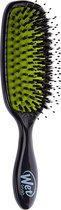 Wet Brush - Shine Enhancer Haarborstel - Ultra-zachte IntelliFlex natuurlijke varkenshaar - Zwart