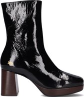 Deabused 7721 Enkellaarsjes - Enkelboots met rits - Dames - Zwart - Maat 38