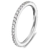 Favs Dames Dames ring 925 sterling zilver 40 Zirconia 50 Zilver 32011561