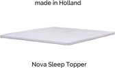 Nova Sleep - Topmatras 180x200 - Traagschuim 5cm - Topper matras Nasa Visco