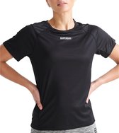 Superdry Train Active Sportshirt - Maat XL  - Vrouwen - zwart