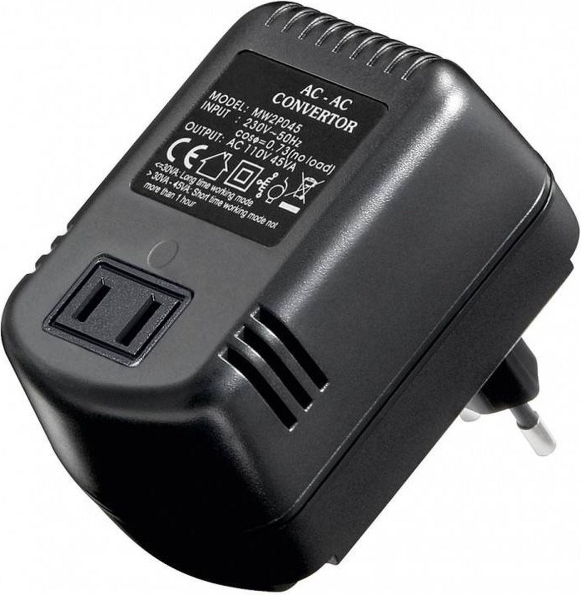 Microconnect Omvormer 230V naar 110V - 45 Watt