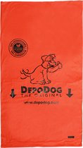 DepoDog hondenpoepzakjes- biologisch-afbreekbaar-rood-500 stuks