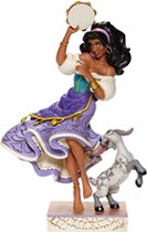 Esmeralda en Djali Twirling Tambourine Player 22 cm